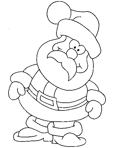 Święty Mikołaj kolorowanki